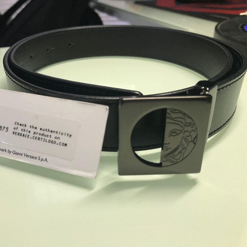 Versace Collection Belt with Authenticity Card